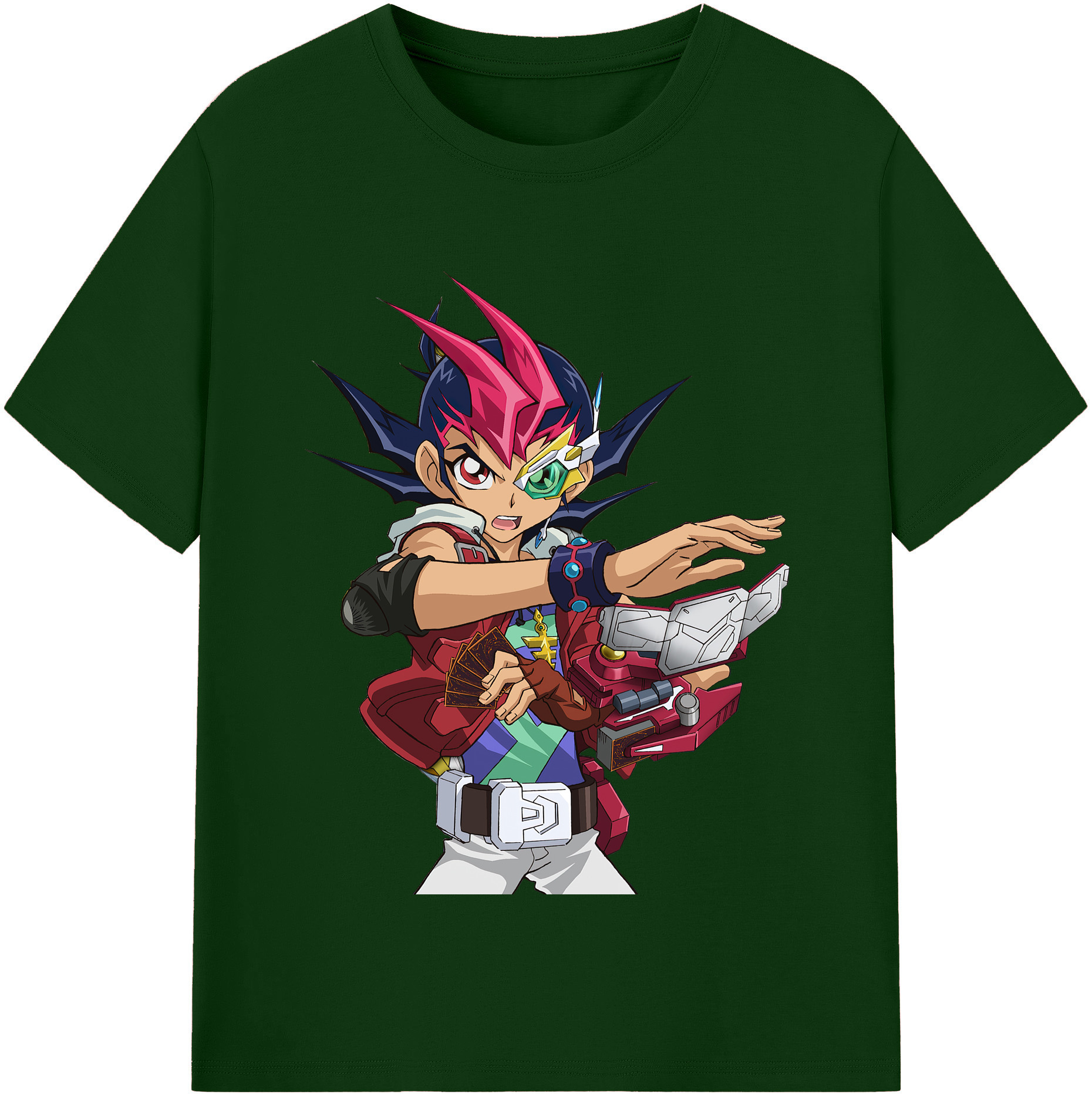 （画像用） 遊☆戯☆王 Yu-Gi-Oh! 綿100％半袖Tシャツ（フロントプリント）